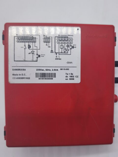 Gyújtásvezérlő automatika Honeywell S4965R 3084