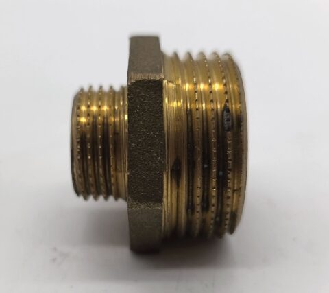 Szűkitő közcsavar 1"-1/2" réz