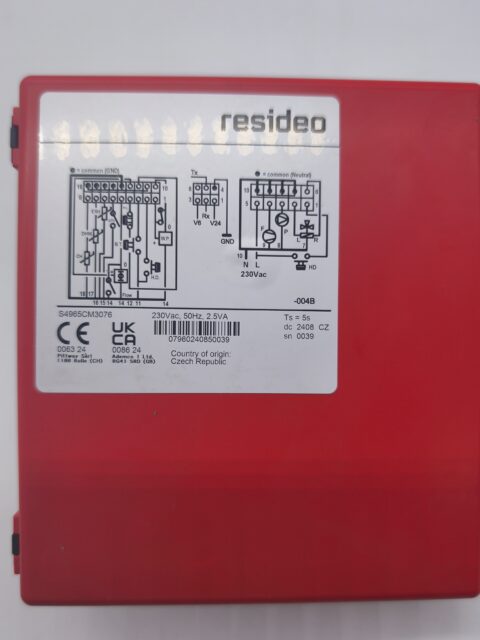 Gyújtásvezérlő automatika Honeywell S4965 Cm 3076/ 001