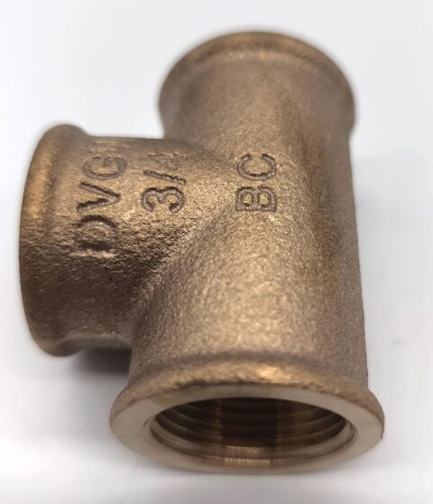 3/4" SR Egál T-idom Vör Viega