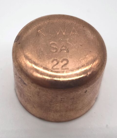 22 Réz kupak