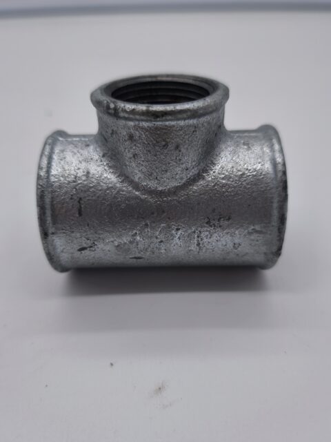 5/4"-1" Horganyzott szűkített T-idom