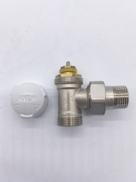 Icma termoszelep 1/2" sarok KM