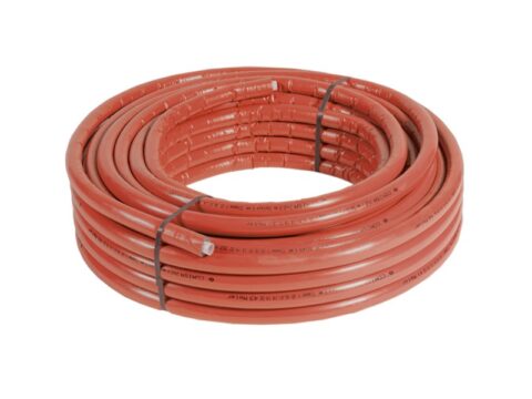 Comisa 20x2 ötrétegű cső 6MM szigetelt PE-RT piros - Jansen